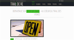 Desktop Screenshot of iledere-trail.com